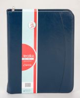 TECZKA A4 709 NA SUWAK Z KALKULATOREM GRANATOWA ANTRA