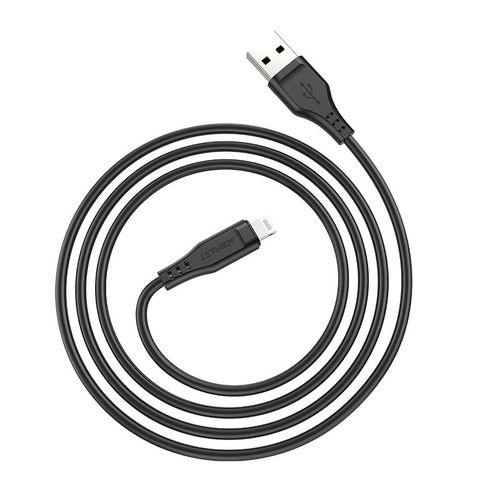 kabel przewód do iphone mfi usb - lightning 2.4a 1.2m czarny na Arena.pl