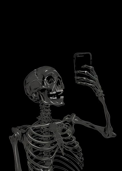 Plakat 50x70cm Selfie Poza Czasem zdjęcie 1