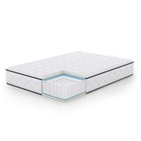 Materac sprężynowy z ochraniaczem 7-strefowy H3 140x200 cm