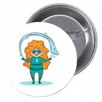 Przypinki buttony SUPER BOHATER grafika twój wybór