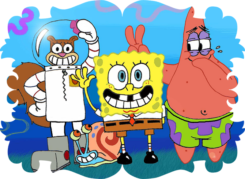 Bidon Junior Spongebob Kanciastoporty zdjęcie 2