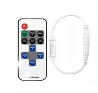 Sterownik/ściemniacz do TAŚM LED COB +Pilot RF Wireless RADIOWY