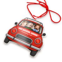 Zawieszka do Auta ze Zdjęciem Dzieci dla Taty Prezent na Dzień Ojca