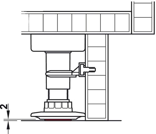 Podkładka do nóżek meblowych AXILO na Arena.pl