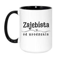 Duży Biało-Czarny 450 ml