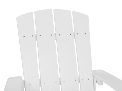 Krzesło ogrodowe białe ADIRONDACK na Arena.pl