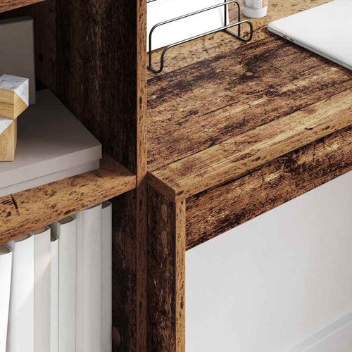 Biurko Stare drewno 100 x 40 x 76 cm Materiał drewnopochodny na Arena.pl