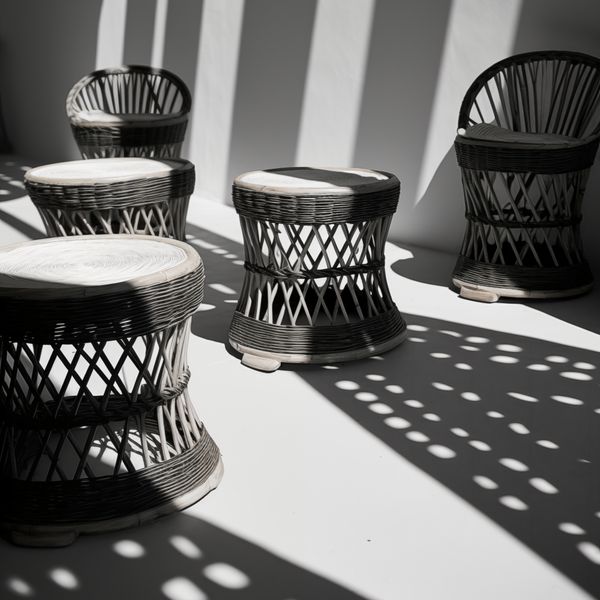 Plakat 90x90cm Gra Świateł zdjęcie 1