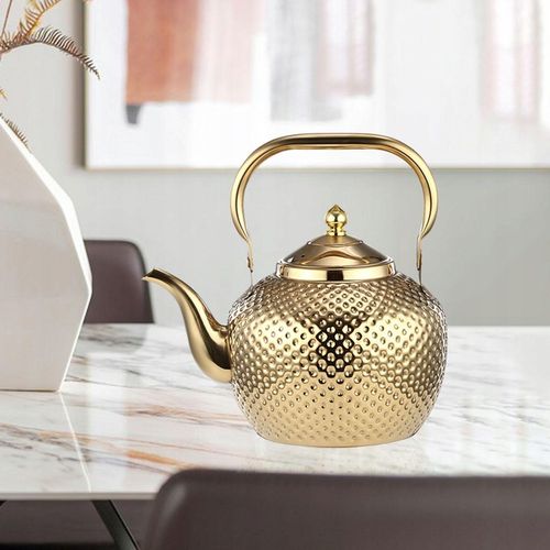 Czajniczek ze stali nierdzewnej Anti Scald Uchwyt z wyjmowanym zaparzaczem na Arena.pl