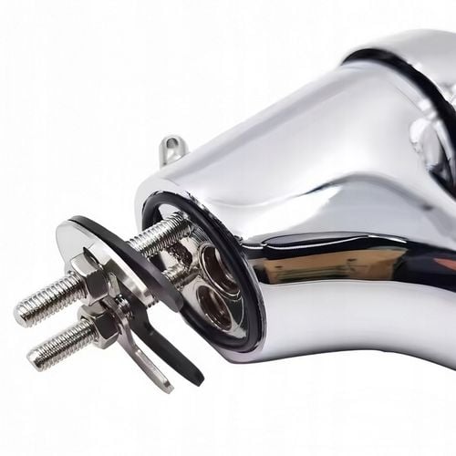 BATERIA UMYWALKOWA STOJĄCA CHROM NISKA KRAN DO UMYWALKI + WĘŻYKI na Arena.pl