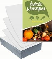 Ulotki A5 reklamowe firmowe 1000 szt projekt w cenie ŚWIEŻE WZRZYWA
