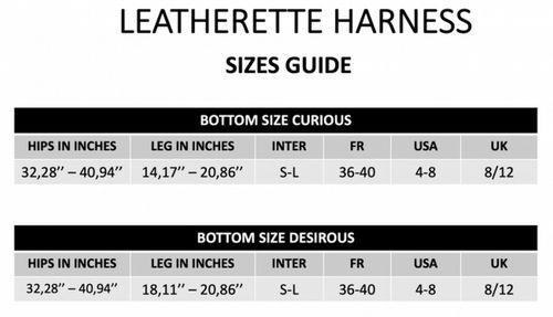 leatherette harness curious na Arena.pl