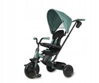 2X Qplay Rowerek Trójkołowy Elite Platinum Green