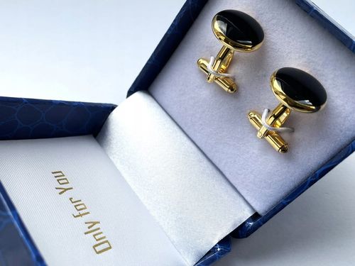 Męskie srebrne spinki do mankietów EXC Symbol Ryby Znak Ryby na Arena.pl