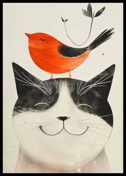 Plakat 42x59,4cm Pyzaty Przyjaciel zdjęcie 2