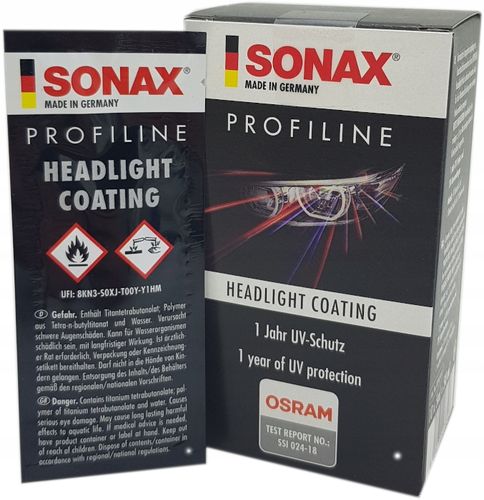 SONAX-PROFILINE HEADLIGHT COATING SONAX na Arena.pl