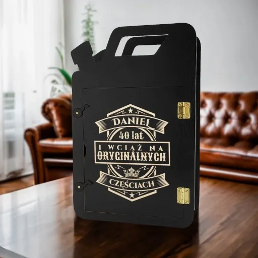 KANISTER BAREK PREZENT NA 18 30 40 50 URODZINY zdjęcie 5
