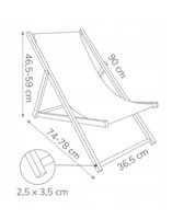 LEŻAK DZIECIĘCY DREWNIANY Regulacja Oparcia DLA DZIECI RÓŻOWY w TRUSKAWKI
