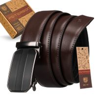 pasek pu+skóra 35 mm ptn ab35-115-03-pul brown