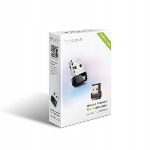 Karta sieciowa TP-Link TL-WN725N WiFi USB mini 36m zdjęcie 2