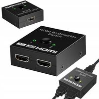 HDMI 2.0 SWITCH ROZDZIELACZ 2x DO 1 HDMI 4K BI-DIRECTION 2x1 SPLITTER