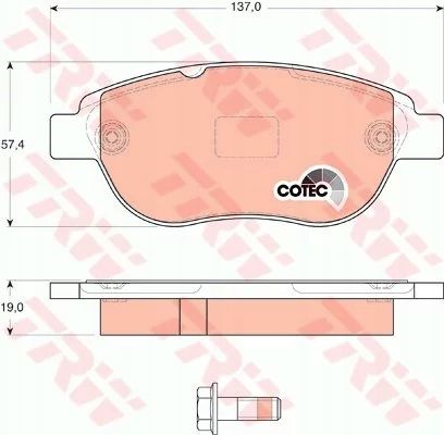Klocki hamulcowe TRW GDB1624 na Arena.pl