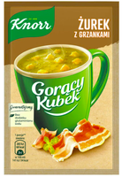 KNOR ŻUREK Z GRZANKAMI 17g GORĄCY KUBEK