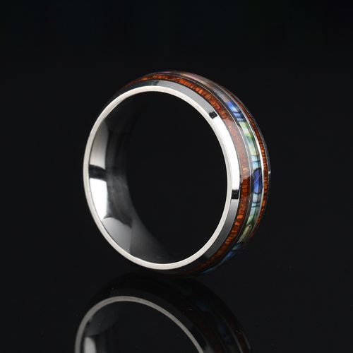 OBRĄCZKA PIERŚCIEŃ z Wolframu WOLFRING EU22 US10 na Arena.pl