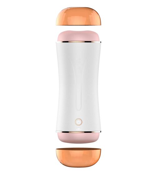 Dwustronny masturbator z wibracjami zdjęcie 1