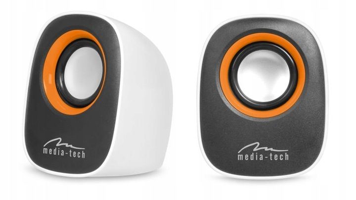 Głośniki komputerowe 2.0 zasilane USB MEDIA-TECH zdjęcie 2