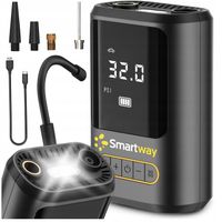 ELEKTRYCZNA POMPKA AKUMULATOROWA BEZPRZEWODOWA KOMPRESOR + POWERBANK