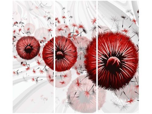 90CM 80 OBRAZ 3 ELEM CZERWONE DMUCHAWCE 6 ŚCIENNY na Arena.pl