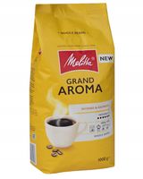 Kawa ziarnista MELITTA GRAND AROMA 1kg | pobudzająca 100% Robusta