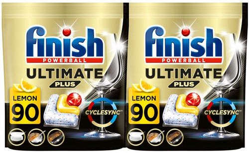 Finish Ultimate Plus Kapsułki do zmywarki lemon cytryna 180 sztuk na Arena.pl