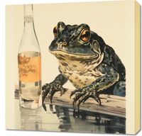 Obraz 70x70cm Refleksje Błotniaka