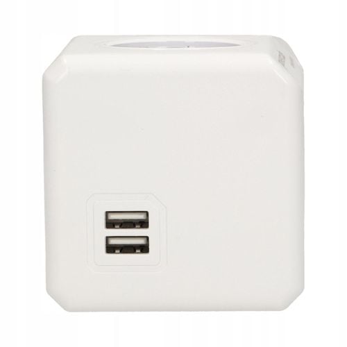 Listwa zasilająca kostka allocacoc PowerCube 4 gniazda +2xUSB 2.1A na Arena.pl