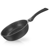 Patelnia Granitowa Głęboka Wysoka do Smażenia Duszenia Rondel Orion 28 cm