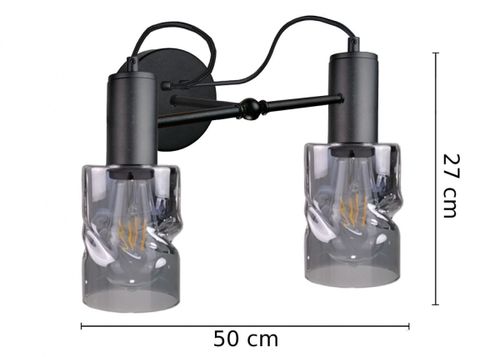 Kinkiet 2xE27 INGER BLACK na Arena.pl