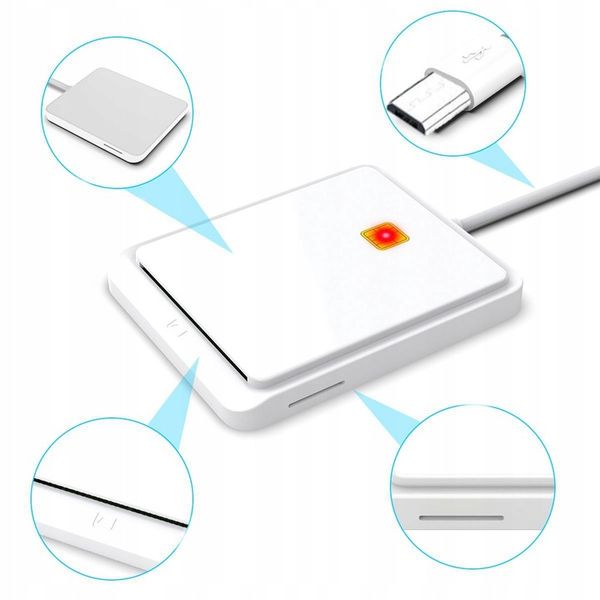Czytnik karty kierowcy micro-USB telefon z PROGRAM zdjęcie 5