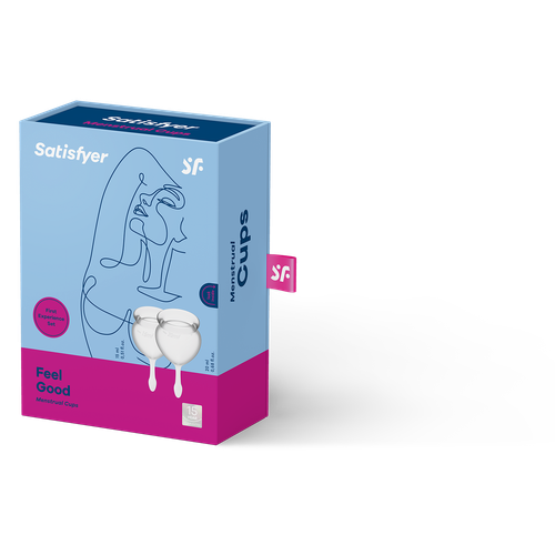 Feel Good Menstrual Cup Set Transparent na Arena.pl