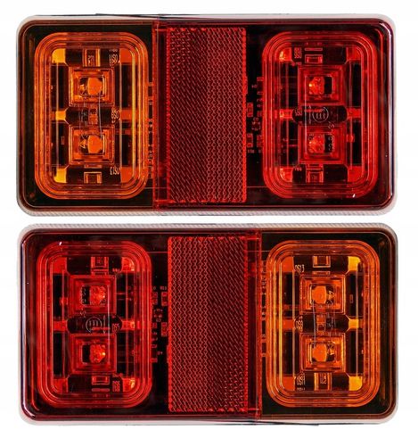 Lampa zespolona tylna LED DIODOWA przyczepy bagażnika rowerowego PARA na Arena.pl