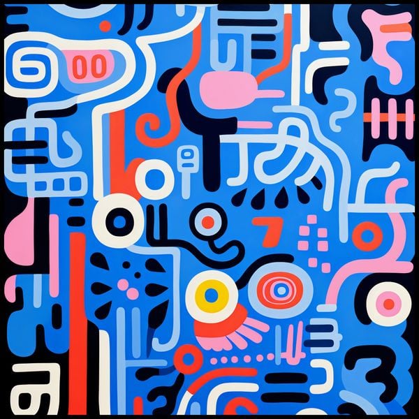 Plakat 100x100cm Rytmiczne Echo zdjęcie 2