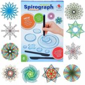 SPIROGRAF MEGA ZESTAW DO RYSOWANIA PISAKI NAUKA ZABAWA EDUKACJA