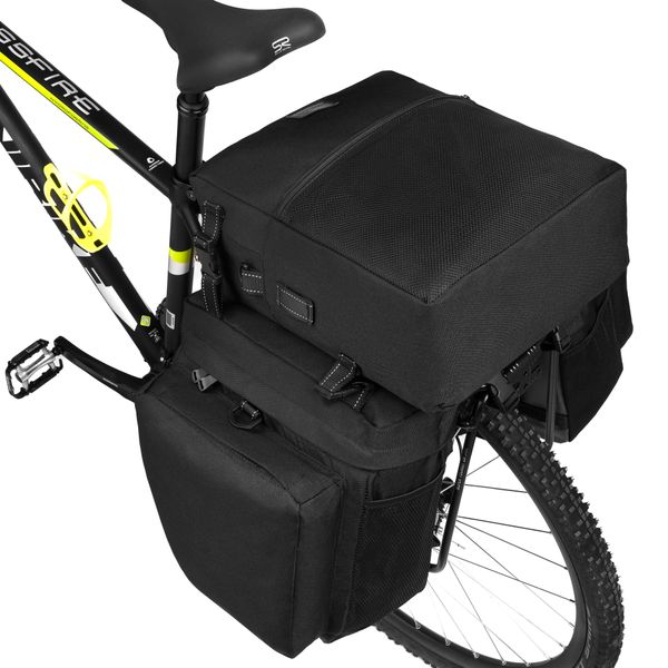 torba na bagażnik rowerowy ptn ml14-cod-7462 black zdjęcie 1