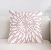 Poszewki na poduszkę - Nowoczesne Wzory Kwiat 45x45cm