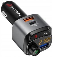 Feegar Transmiter Fm Zestaw Głośnomówiący Bt Qc3.0