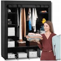 Szafa materiałowa tekstylna na ubrania składana duża XXL garderoba