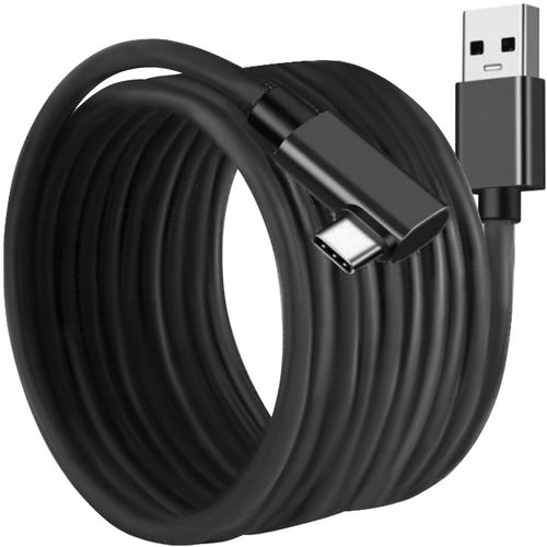 Kabel do Ładowania Transferu Danych Długi USB 2.0 do Ładowarka Gogli Typ-C na Arena.pl