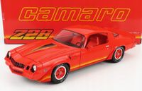 GREENLIGHT 1981 CHEVROLET CAMARO Z/28 Red/Orange decor 1:18